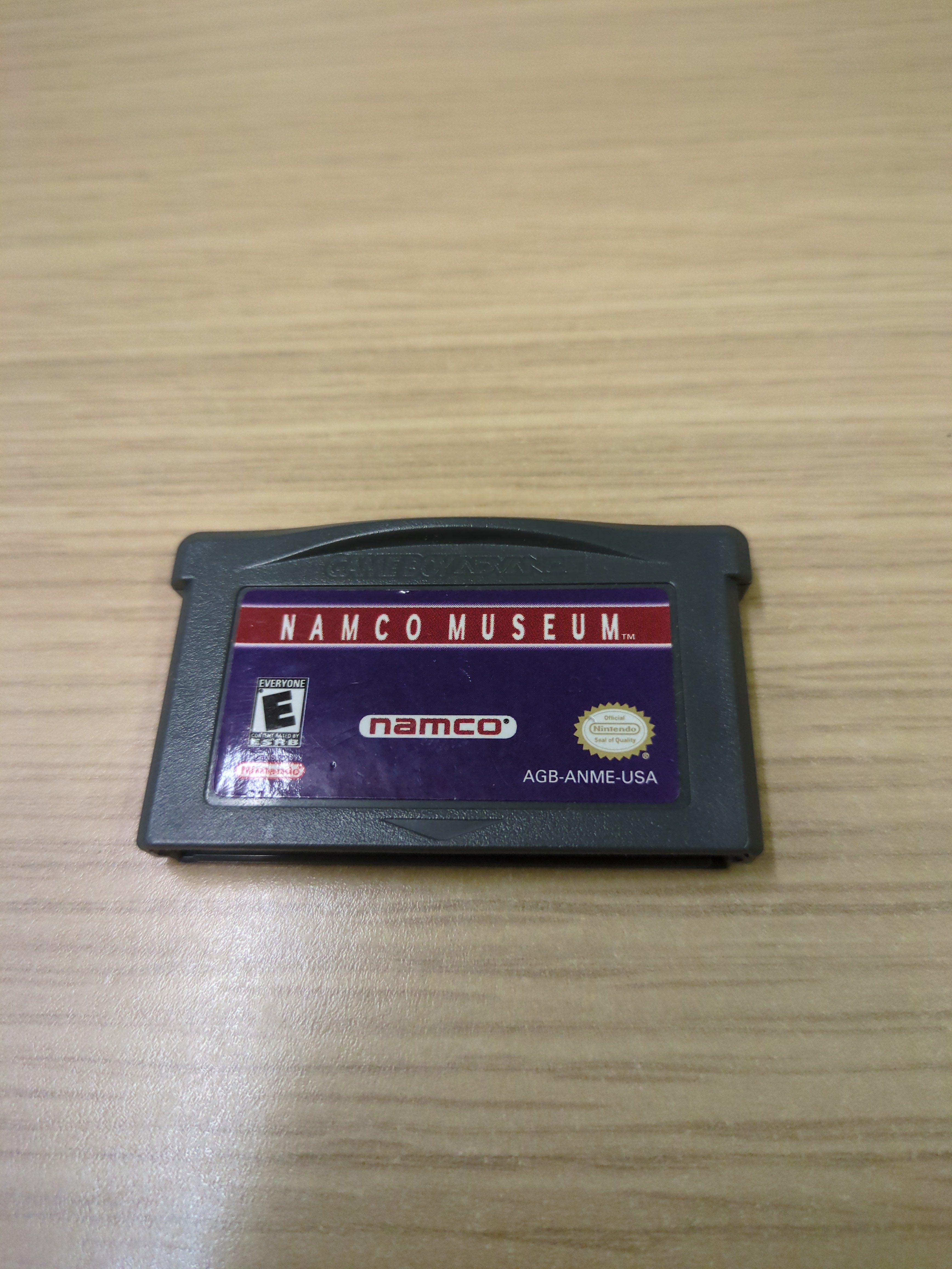 Namco Museum Nintendo GBA Game Boy Advance Cart Only NTSC Namco Museum Nintendo GBA Game Boy Advance Cart Only NTSC